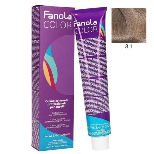 FANOLA Crema Colore 8.1 100ml farba do włosów