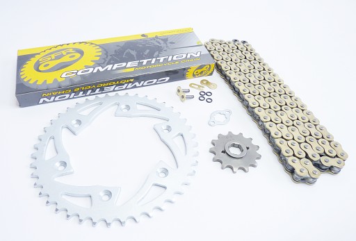 Napęd zębatki łańcuch Cross Xmotos 250 300 XB39 OR
