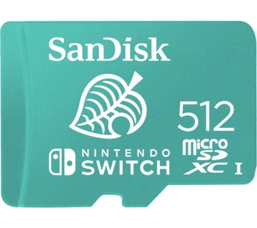 Karta pamięci SanDisk Nintendo Switch MicroSDXC 512 GB Class 10 UHS-I/U3 A1
