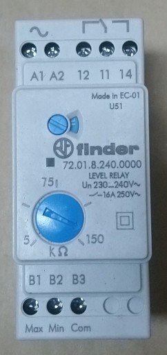 Przekaźnik poziomu Finder 72.01.8.240.0000