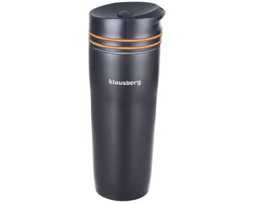 KUBEK TERMICZNY 380ml KLAUSBERG KB-7149 POMARAŃCZ