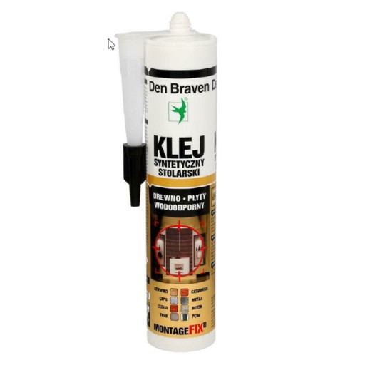 BOSTIK KLEJ STOLARKA,PŁYTY MONTAGE FIX-D 300ML