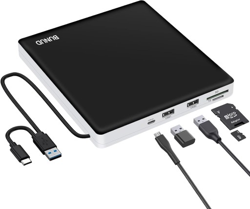 DVD bunud CD USB 3.0 TYP C Zewnętrzny napęd nagrywarka