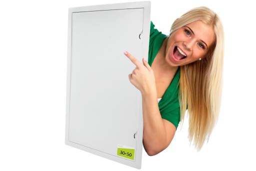 DRZWICZKI REWIZYJNE PLASTIKOWE 30X50