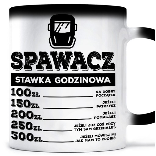 Magiczny Kubek Super Prezent Dla Spawacza