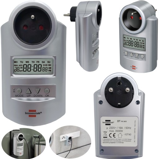 PROGRAMATOR CZASOWY LCD STEROWNIK ELEKTRONICZNY