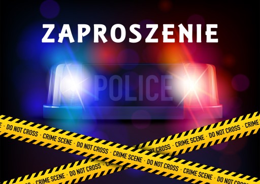 Zaproszenia na urodziny dla dzieci urodzinowe policja policjanci