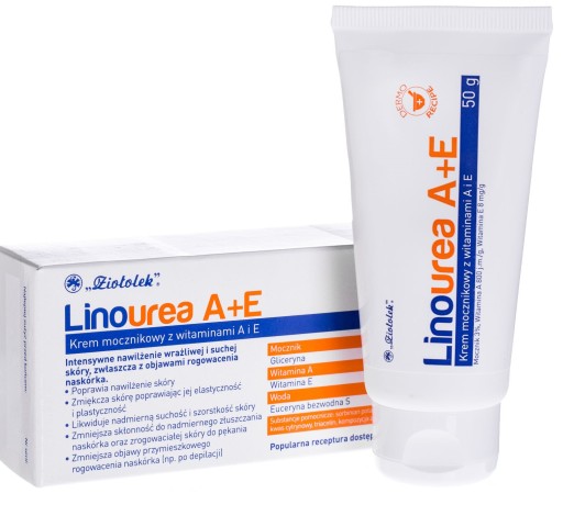 LINOUREA 15% A+E KREM MOCZNIKOWY 50G
