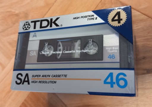 TDK SA 46 4PACK Kaseta magnetofonowa