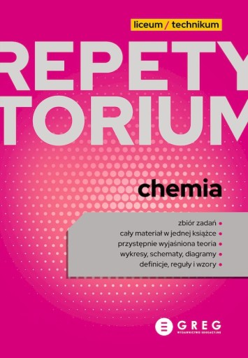 CHEMIA. REPETYTORIUM LICEUM/TECHNIKUM 2023 OPRACOWANIE ZBIOROWE