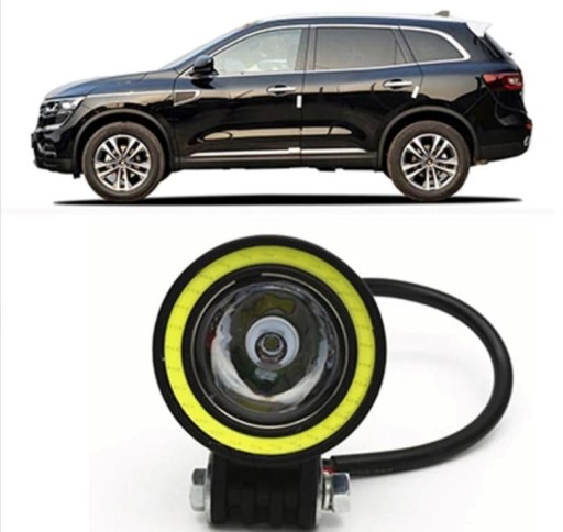 2 X MOCNY HALOGEN motocyklowy ring lampa robocza