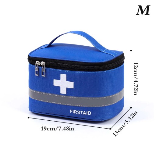 Large Capacity Medicine Storage Bag Portable Medical Kit Home First Aid