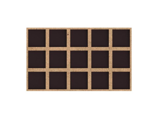 Magnetyczny tray 25mm to 30mm bases, 5x3