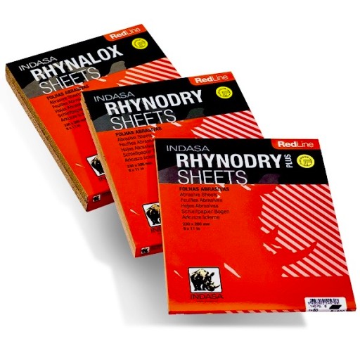 Arkusz Ścierny Wodoodporny INDASA Rhynowet Red Line P150