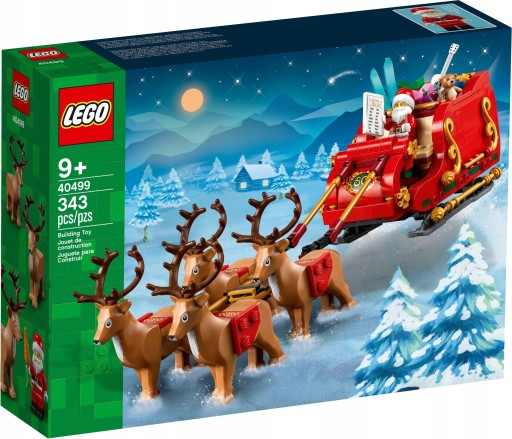 LEGO MERCHANDISE 40499 SANIE ŚWIĘTEGO MIKOŁAJA