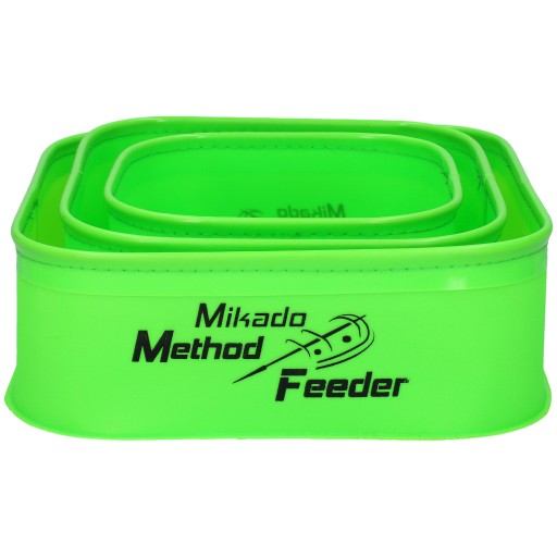 Pudełko Mikado Eva Method Feeder 007 odcienie zieleni