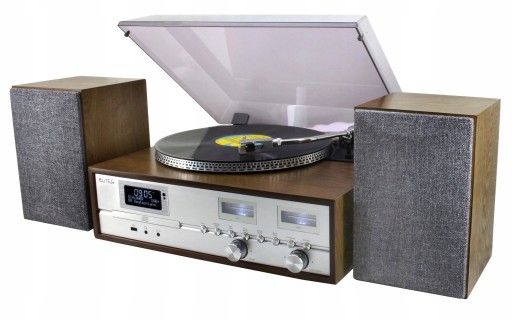 Gramofon Soundmaster PL880 brązowy