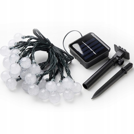 LAMPKI SOLARNE OGRODU BALKON TARAS ZEWNĘTRZNE LED