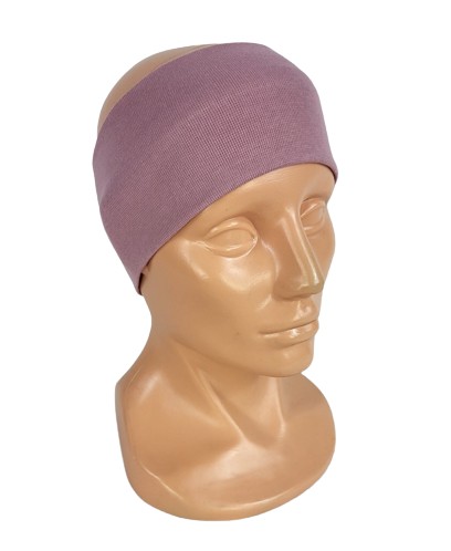 1 Opaska bawełniana Birko 9 cm PUDROWY RÓŻ