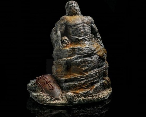 Alien -Resin- Posąg Perun Slavic Monument 24H
