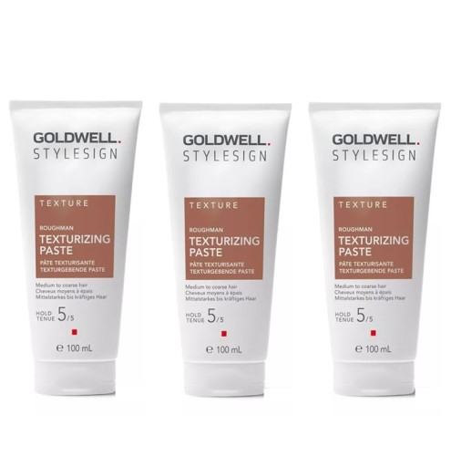TEXTURE ROUGHMAN GOLDWELL STYLESIGN PASTA 3X100ML MATUJĄCA KREMOWA WŁOSY