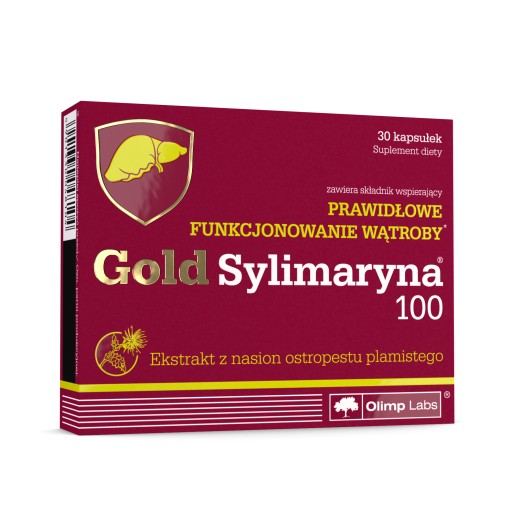OLIMP GOLD SYLIMARYNA 100 30caps WĄTROBA DETOX