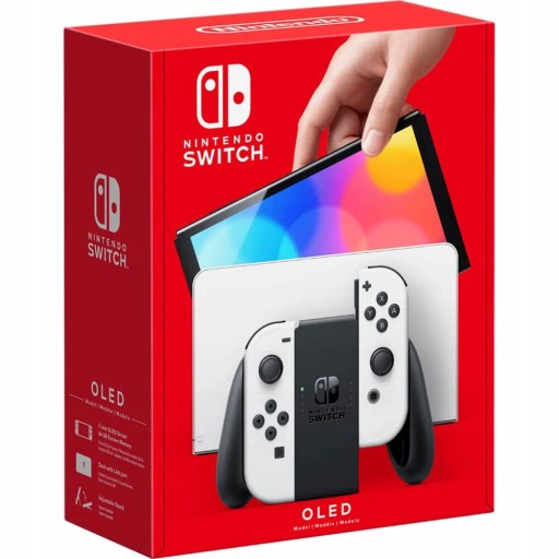 Konsola Nintendo Switch (OLED) biała
