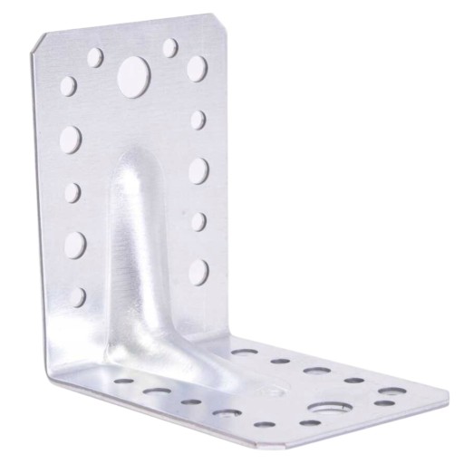 KĄTOWNIK Z PRZETŁOCZENIEM ŁĄCZNIK CIESIELSKI LEKKI 90x90x65x2MM KP1/2 1SZT