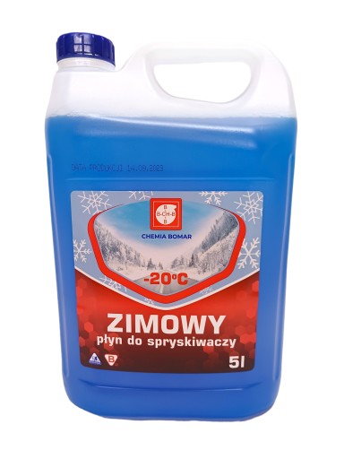 Zimowy płyn do spryskiwaczy 5L -20*C Płyn zimowy - sprzedaż tylko dla firm