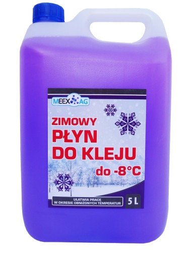 PLASTYFIKATOR ZIMOWY PŁYN DO KLEJU DO -8°C