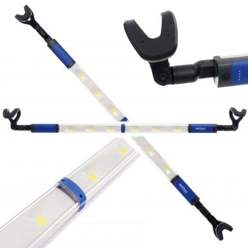 LAMPA WARSZTATOWA LED POD MASKĘ LATARKA LAMPA KOMORY SILNIKA AKU 1000lm
