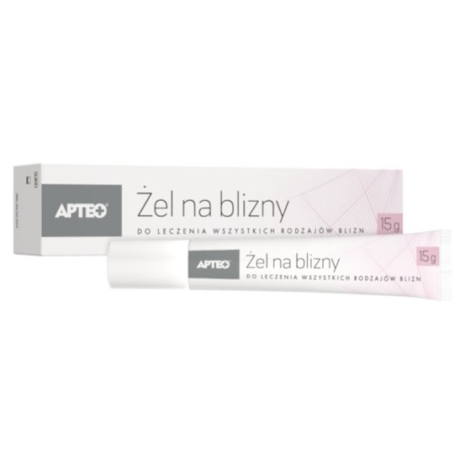 ŻEL NA BLIZNY SILIKONOWY APTEO 15G