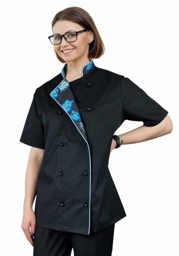 Bluza kucharska damska M&C kitel krótki rękaw