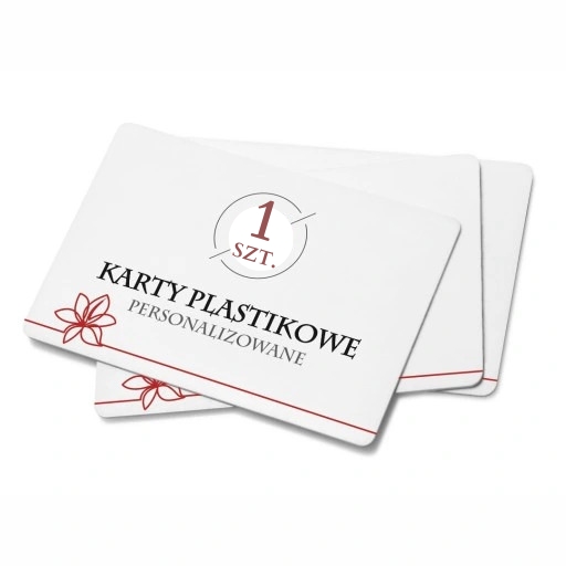 Karty plastikowe personalizowane 1 SZTUKA