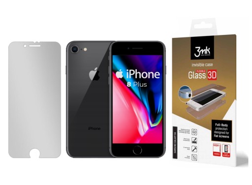 3mk FlexibleGlass 3D szkło do iPhone 8 Plus