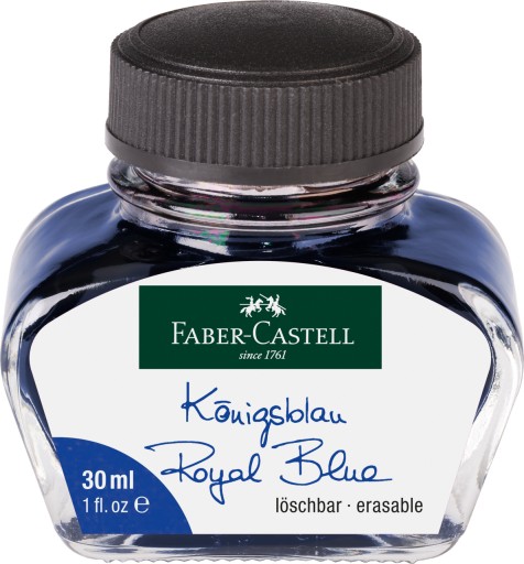 Atrament do pióra FABER CASTELL 30 ml niebieski