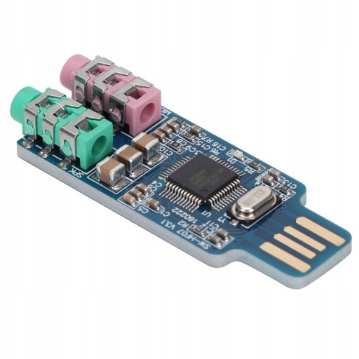 karta audio USB układ CM108 dźwięk USB Adapter