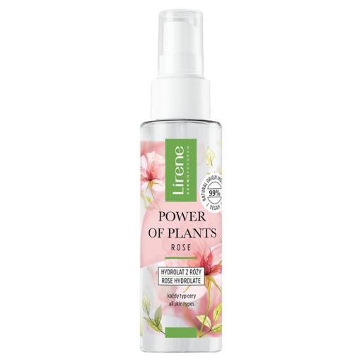 LIRENE Power of Plants hydrolat z róży 100ml