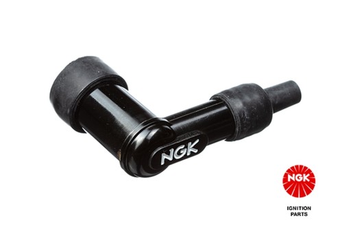 NGK FAJKA NA ŚWIECE EBONITOWA KĄTOWA CZARNA (NR 8051)