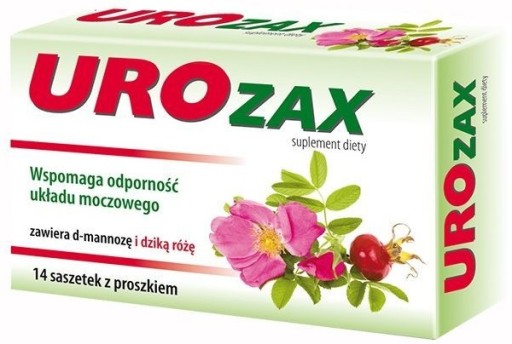 UROZAX*14 SASZ. STANY ZAPALNE DRÓG MOCZOWYCH