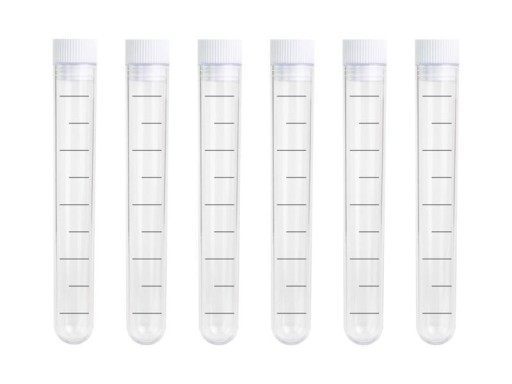 KIELISZKI PROBÓWKI 13 ML 6SZT
