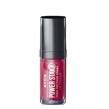 Avon Power Stay Lśniąca szminka w płynie - Cherry Charge - 7ml