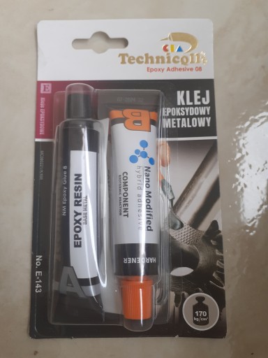 Klej metalowy epoksydowy Technicqll 20 ml (E-143)