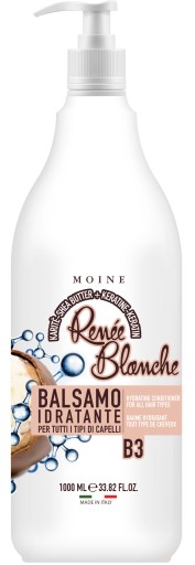 Renee Blanche Moine Balsam odżywka do włosów masło shea z keratyną 1000ml