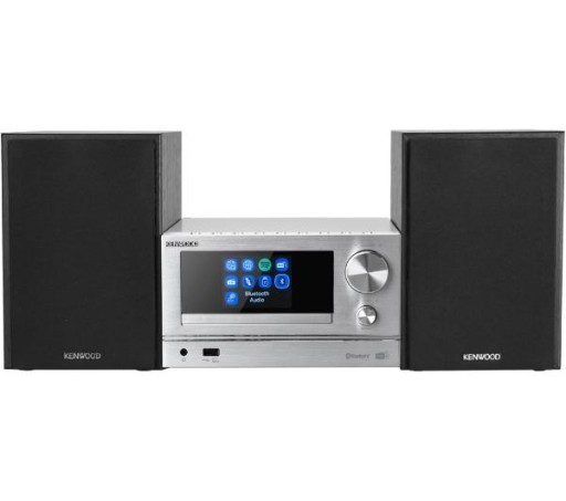Wieża Kenwood M-7000S-S CD USB DAB+ WIFI Bluetooth AUX FM Srebrna