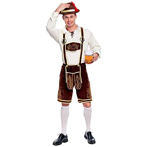 KOSTIUM STRÓJ BAWARSKI BAWAR OKTOBERFEST M