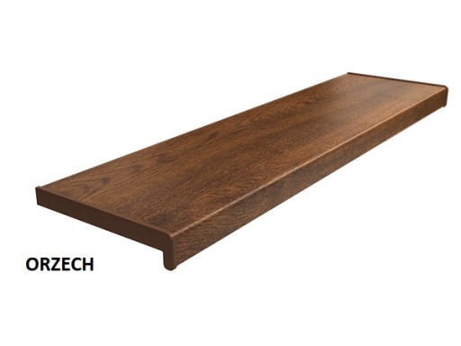 Parapet wewnętrzny PCV ORZECH 25cm. Najtaniej!