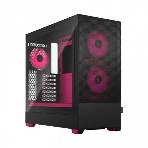 Fractal Design Pop Air Core TG Clear Tint RGB Obudowa Midi Tower magenta