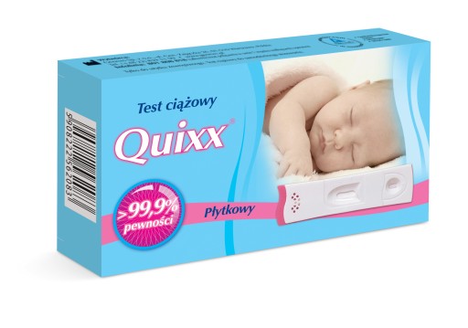 TEST CIĄŻOWY QUIXX płytkowy