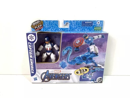 FIGURKA AVENGERS BEND AND FLEX CAP - MISJA LODOWA